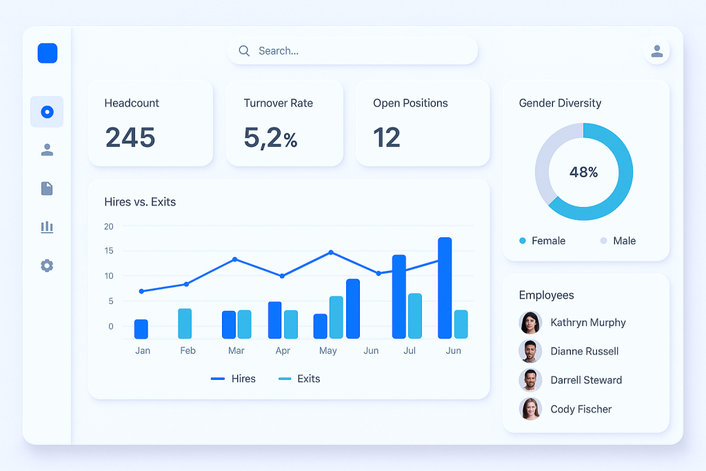 phần mềm quản lý nhân sự